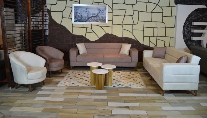 Duru Oturma Grubu Modern buklet Kumaş