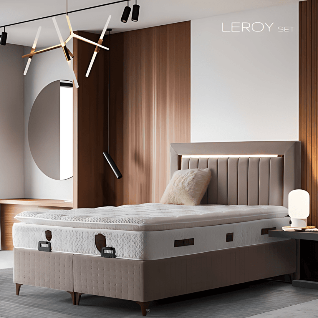 Leroy Baza Yatak Başlık Seti - Kaliteyi Elden Taksitle Alın