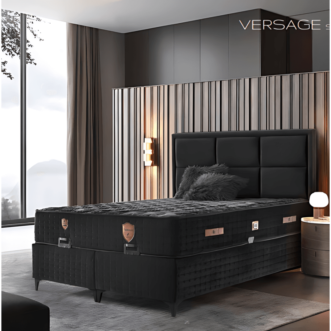 Versace Baza Yatak Başlık Seti - Elden Senetli Taksit İmkanı